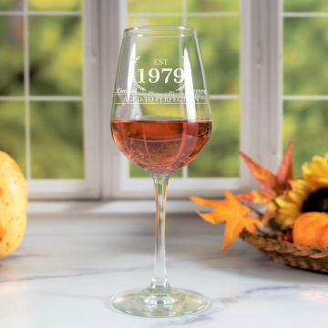 Well Aged | Personalized 12.5oz Wine Glass